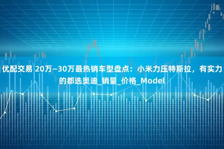 优配交易 20万—30万最热销车型盘点：小米力压特斯拉，有实力的都选奥迪_销量_价格_Model